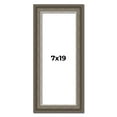 thumbnail image 1 of 7x19 Frame Brown Solid Wood Picture Frame | 1.75 Inch Moulding Width | Austin Frame Complete with, 1 of 8