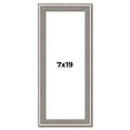 thumbnail image 1 of 7x19 Frame Grey Real Wood Picture Frame Width 1.25 inches | Interior Frame Depth 0.5 inches | Hans, 1 of 8