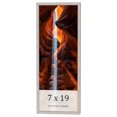 thumbnail image 1 of 7x19 Frame White Real Wood Picture Frame Width 0.75 inches | Interior Frame Depth 0.5 inches |, 1 of 8