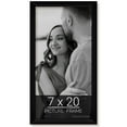 thumbnail image 1 of 7x20 Black Picture Frame for Puzzles Posters Photos or Artwork, 1 of 5