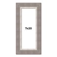 thumbnail image 1 of 7x20 Frame Grey Real Wood Picture Frame Width 2.75 Inches | Interior Frame Depth 0.5 Inches | Linus, 1 of 8