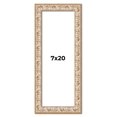 thumbnail image 1 of 7x20 Frame White Real Wood Picture Frame Width 1.5 inches | Interior Frame Depth 0.5 inches |, 1 of 8