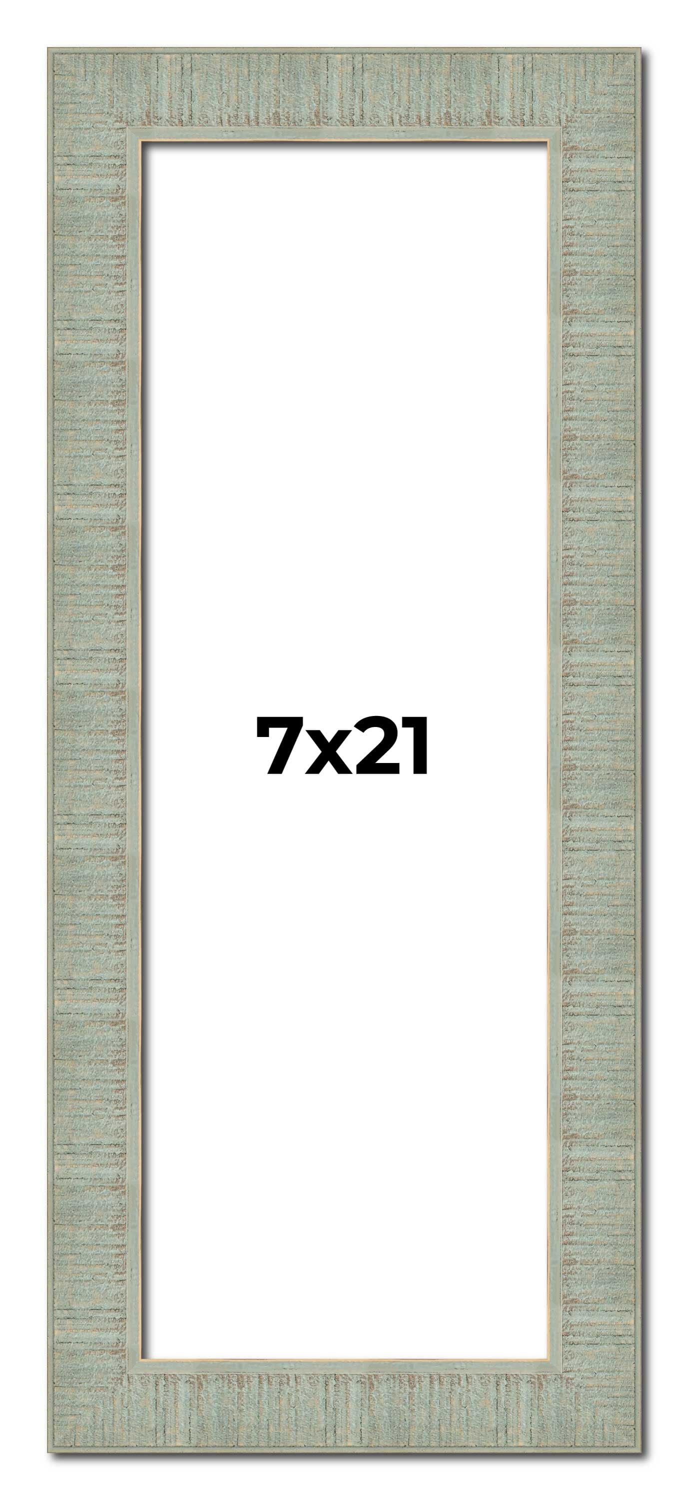 7x21 Frame Green Desert Pear Solid Wood Picture Frame | 1.625 Inch ...