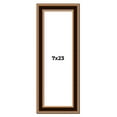 thumbnail image 1 of 7x23 Frame Gold Brown Plein Air Vintage Solid Wood Picture Frame | 1.75 Inches Moulding Width |, 1 of 8