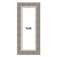 thumbnail image 1 of 7x23 Frame Grey Real Wood Picture Frame Width 2.75 Inches | Interior Frame Depth 0.5 Inches | Linus, 1 of 8