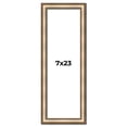 thumbnail image 1 of 7x23 Frame Silver Solid Wood Picture Frame Width 1.25 Inches | Interior Frame Depth 0.375 Inches |, 1 of 8