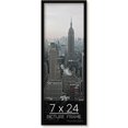 thumbnail image 1 of 7x24 Black Picture Frame for Puzzles Posters Photos or Artwork, 1 of 5