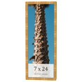 thumbnail image 1 of 7x24 Frame Gold Bamboo Solid Wood Picture Frame | 1 Inch Moulding Width | Interior Frame Depth 0.75, 1 of 8