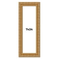 thumbnail image 1 of 7x24 Frame Gold Ornate Solid Wood Picture Frame | 2 Inch Moulding Width | Firman Traditional Photo, 1 of 8
