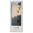 thumbnail image 1 of 7x24 Frame White Real Wood Picture Frame Width 1.5 inches | Interior Frame Depth 0.5 inches | Barn, 1 of 8