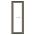 thumbnail image 1 of 7x25 Frame Brown Solid Wood Picture Frame | 1.75 Inch Moulding Width | Austin Frame Complete with, 1 of 8