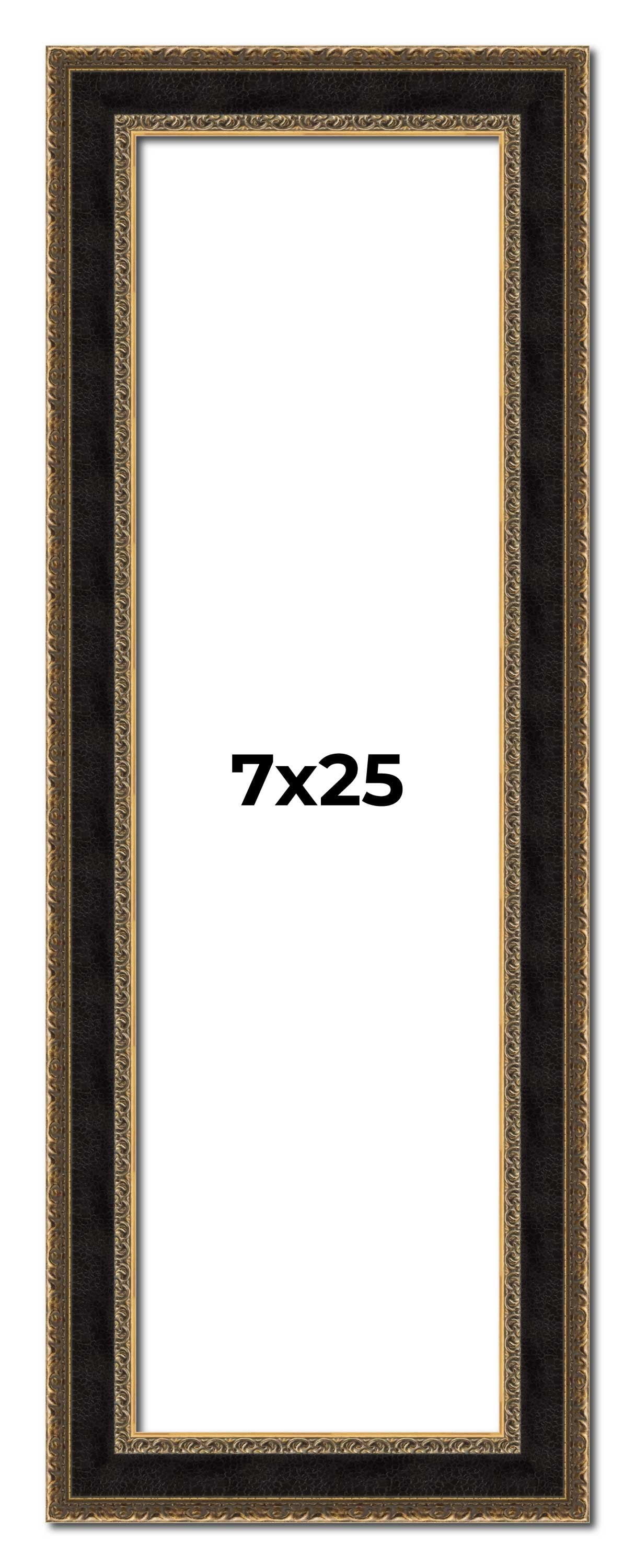 7x25 Frame Gold Antique Vintage Sold Wood Picture Frame | 1.75 Inch ...