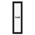 thumbnail image 1 of 7x28 Shadow Box Black Solid Wood Display Picture Frame | 1 Inch Rabbet Depth | | 1.375 Inch, 1 of 4