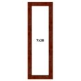 thumbnail image 1 of 7x28 Walnut Brown Veneer Real Wood Picture Frame Width 1.75 inches | Interior Frame Depth 0.5, 1 of 8