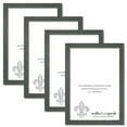thumbnail image 1 of 7x33 Slate Gray Picture Frame for Puzzles Posters Photos or Artwork (4-Pack), 1 of 4