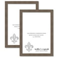 thumbnail image 1 of 7x34 Brown American Barn Picture Frame for Puzzles Posters Photos or Artwork (2-Pack), 1 of 4