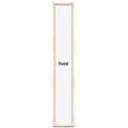 thumbnail image 1 of 7x45 Frame White Wash Solid Wood Picture Frame | 0.75 Inch Moulding Width | Includes UV Acrylic, 1 of 8
