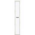 thumbnail image 1 of 7x48 Frame White Wash Solid Wood Picture Frame | 0.75 Inch Moulding Width | Includes UV Acrylic, 1 of 8