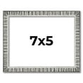thumbnail image 1 of 7x5 Frame Silver Picture Frame - Complete Modern Photo Frame Includes UV Acrylic Shatter Guard, 1 of 8