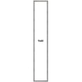 thumbnail image 1 of 7x51 Frame Silver Picture Frame - Complete Modern Photo Frame Includes UV Acrylic Shatter Guard, 1 of 8