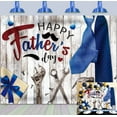 thumbnail image 1 of 7x5FT Happy Father's Day Background Tie Fixing Tools Best Dad Father's Day Party Banner Family Festival Photo Supplies, 1 of 5