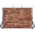 thumbnail image 1 of 7x5FT Red Brick Wall Backdrop Brick Photography Backdrops Baby Birthday Party Graduation Home Decoration Background Photo Booth Studio Prop Banner, 1 of 10