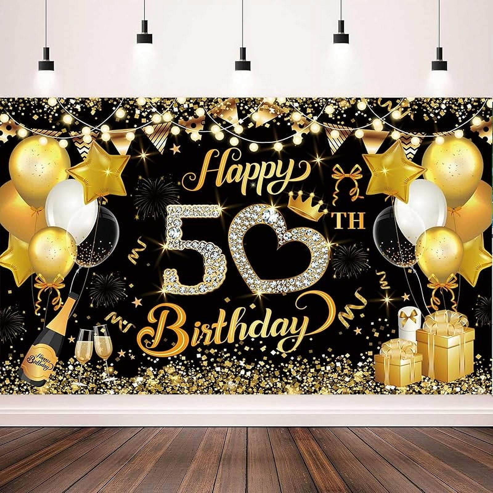 Mint Green Birthday Party Backdrop Golden Floral Photography Background Kids Adults Colorful Balloon Theme Birthday Party Baby Shower Decorations Sup - View #4