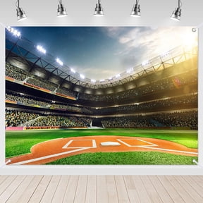 7x5ft Baseball Stadium Backdrop for Sports Party and Photo Background