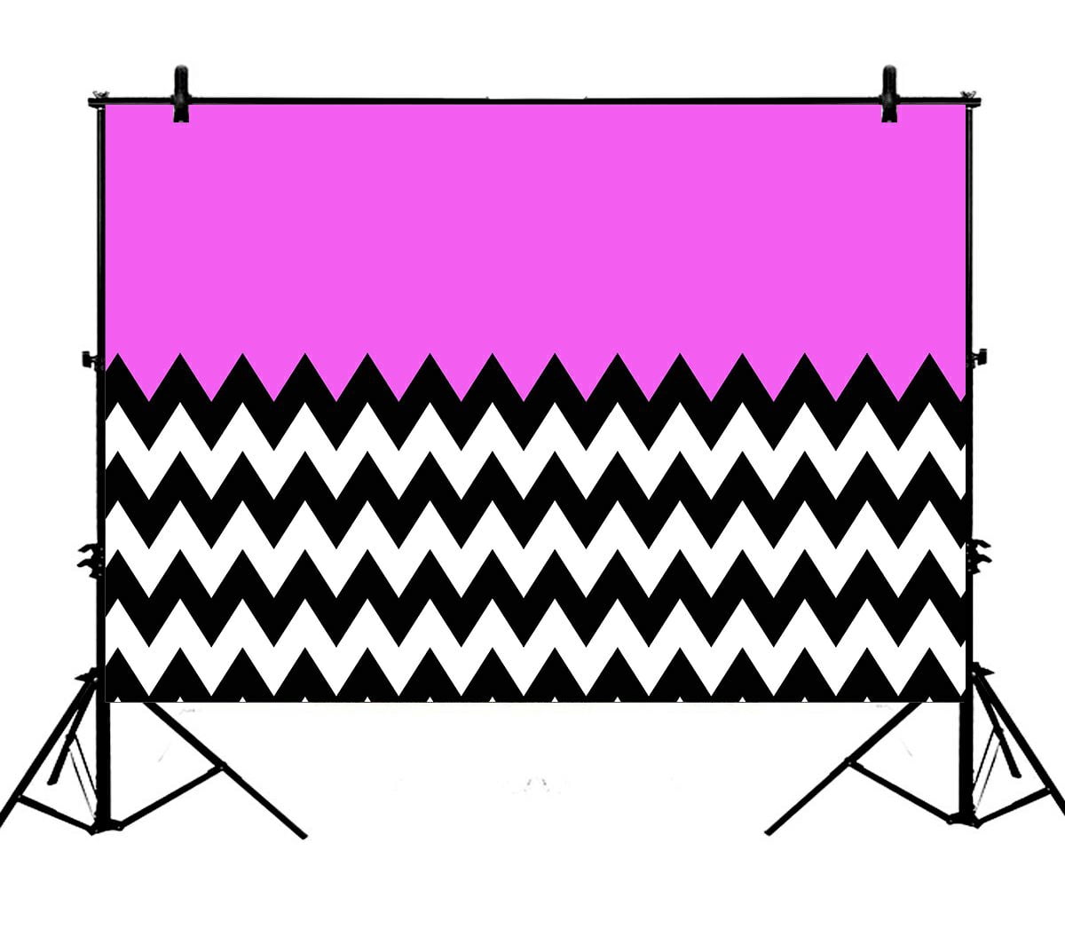 7x5ft Color-blocked Chevron Polyester Photography Backdrop For Studio ...