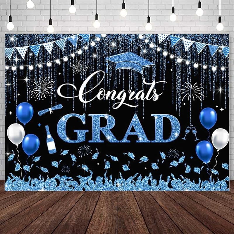 7x5ft Congrats Grad Backdrop Congratulation Class of 2025 Photography ...