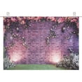 thumbnail image 1 of 7x5ft Flowers Wall Photography Backdrops Brick Backdrop Spring Stuido Background, 1 of 6