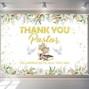 7x5ft Pastor Appreciation Week Banner Pastor Anniversary Celebration Backdrop Thank You Theme Church Event Party Ornament
