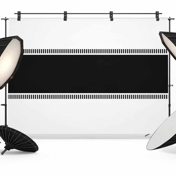 7x5ft Photo Backdrop, Black Solid Color Texture Soft Polyester Backdrop Curtains Photography Backdrops, Simple Black Stripes Brushed Background for Photoshoots Studio Video Portrait Parties