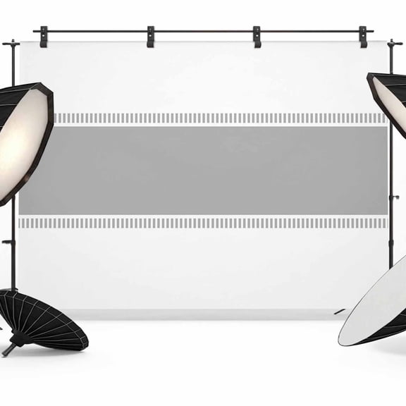 7x5ft Photo Backdrop, Gray Solid Color Texture Soft Polyester Backdrop Curtains Photography Backdrops, Simple Grey Stripes Brushed Background for Photoshoots Studio Video Portrait Parties