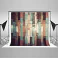 thumbnail image 1 of 7x5ft Wood Photo Backdrops for Photography Wooded Backdrop Colorful Wood Backdrop for Pictures, 1 of 3