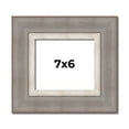 thumbnail image 1 of 7x6 Frame Grey Real Wood Picture Frame Width 2.75 Inches | Interior Frame Depth 0.5 Inches | Linus, 1 of 8
