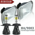 thumbnail image 1 of 7x6 Inch Rectangle Housing LED Headlight Bulb for Chevy S10 Blazer Gmc S15 1982-1993, 1 of 16