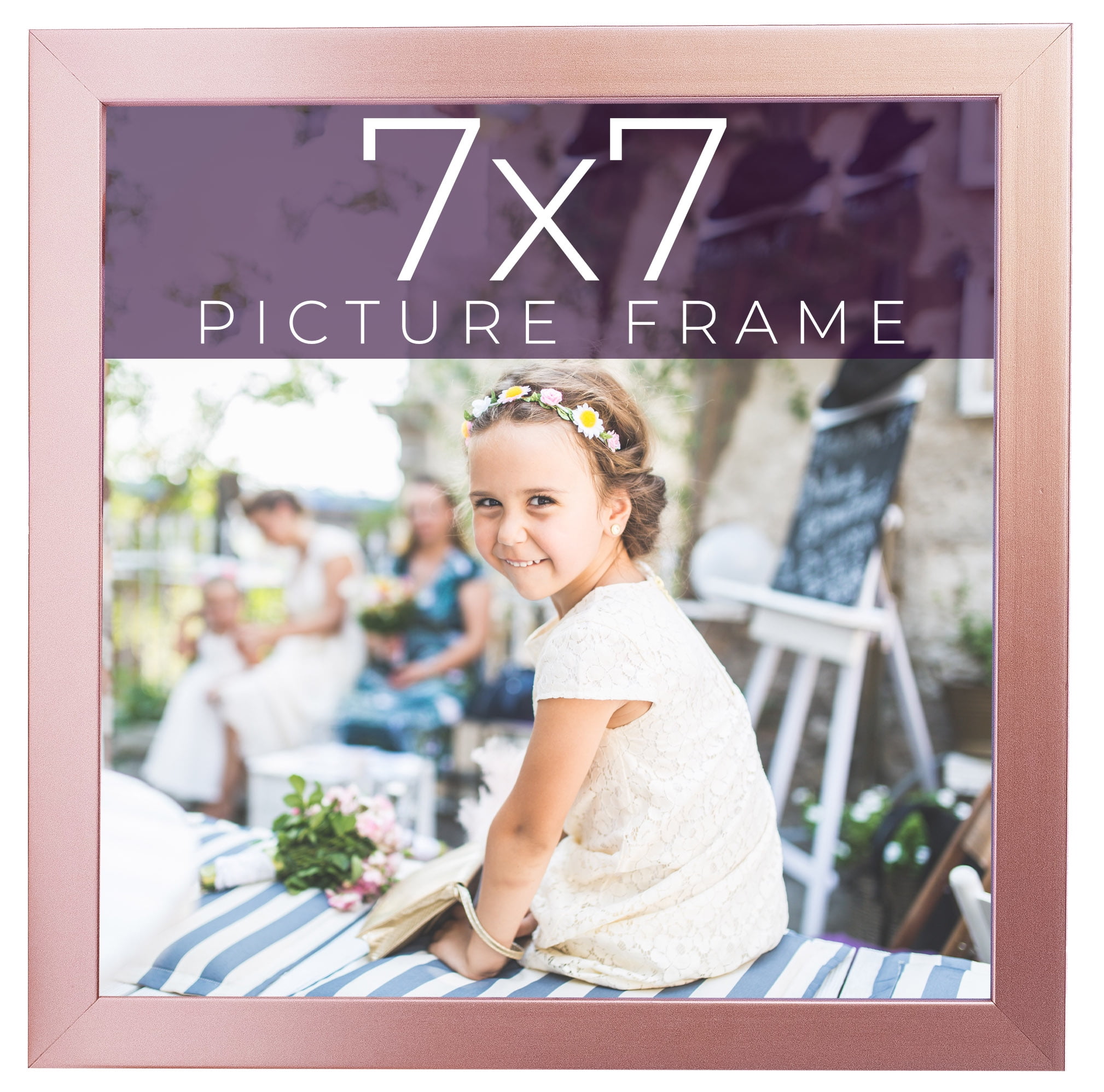 6x10 Frame Light Pine Wood Picture Frame with UV Acrylic, Foam Board Backing, & Photo Frame Wall Hanging Hardware - White