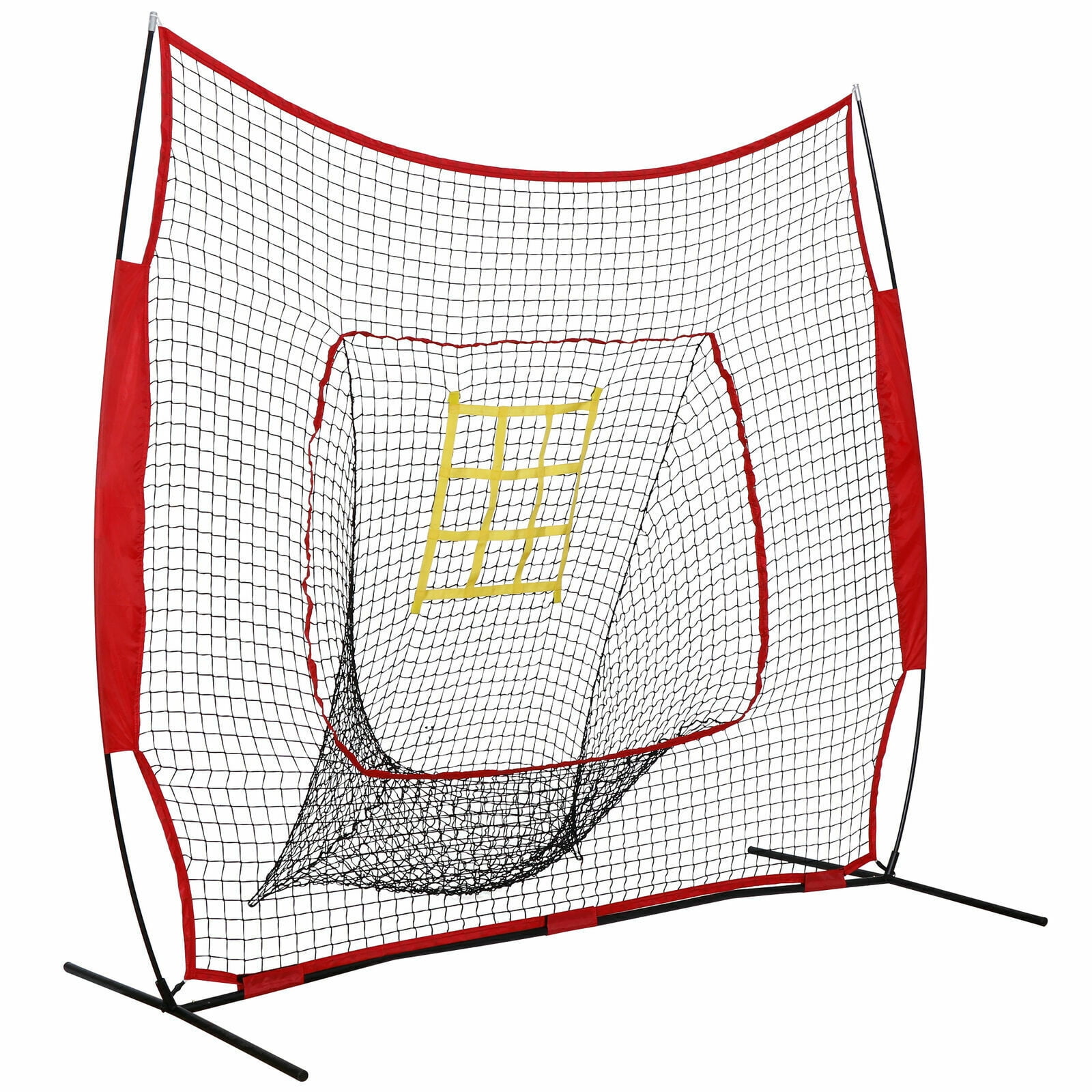 7x7' Baseball & Softball Batting Cages Nets Training Aids Strike Zone