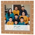 thumbnail image 1 of 7x7 Frame Gold Real Wood Picture Frame Width 1.5 inches | Interior Frame Depth 0.5 inches | Rustic, 1 of 8