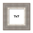 thumbnail image 1 of 7x7 Frame Grey Real Wood Picture Frame Width 2.75 Inches | Interior Frame Depth 0.5 Inches | Linus, 1 of 8