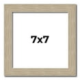 thumbnail image 1 of 7x7 Frame Grey Solid Wood Picture Frame Width 1 Inches | Interior Frame Depth 0.5 Inches |, 1 of 8