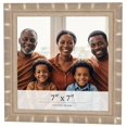 thumbnail image 1 of 7x7 Frame Silver Real Wood Picture Frame Width 1.5 inches | Interior Frame Depth 0.5 inches |, 1 of 8