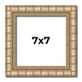 thumbnail image 1 of 7x7 Frame Silver Real Wood Picture Frame Width 1.5 inches | Interior Frame Depth 0.5 inches |, 1 of 8