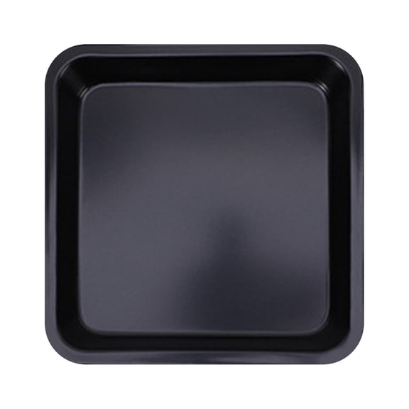 7x7 Inch Non-Stick Square Baking Pan Set Vintage Cake Pans for Lasagna Brownies Easy Clean Dishwasher Safe Bakeware, A