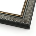 thumbnail image 1 of 7x7 Ornate Black Complete Wood Square Picture Frame with UV Acrylic, Foam Board Backing, & Hardware, 1 of 7