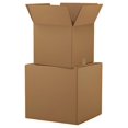 Storage Inventory Label 7x7x8 inch Corrugated Cardboard Boxes 50 Pack, Small Mailing and ...
