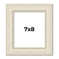 thumbnail image 1 of 7x8 Frame White Real Wood Picture Frame Width 1.75 inches | Interior Frame Depth 0.5 inches |, 1 of 8
