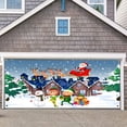 7x8 Ft Holy Night Christmas Outdoor Garage Door Banner Red Blue Night Of The Nativit Large