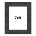 thumbnail image 1 of 7x9 Frame Brown Rustic Solid Wood Picture Frame 1.5 Inches Wide | Interior Frame Depth 0.5 Inches |, 1 of 8